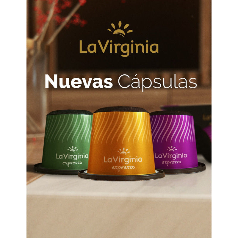 La Virginia Cafe En Capsulas Descafeinado N7 10 Cap