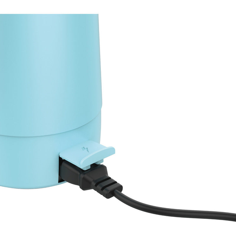 Termo Electrico Peabody Et1001c E-termo 1l Mate Bombilla P2 Color Celeste
