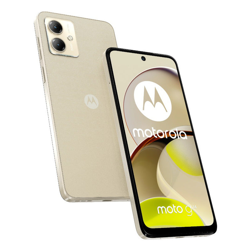 Motorola Moto G14 128 Gb Beige 4 Gb Ram - Excelente (Reacondicionado)
