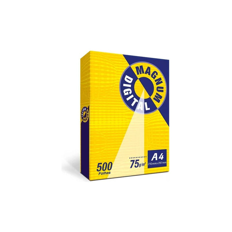 Resma Report A4 De 500 Hojas De 75 G Color Blanco 5 Unidades Por Kit