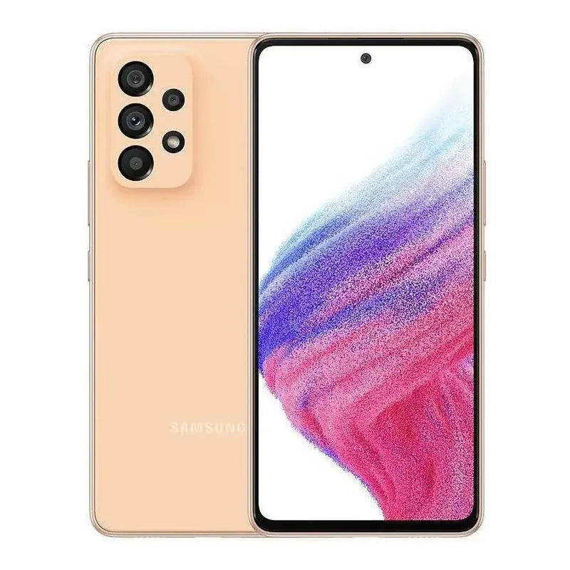 Celular Samsung Galaxy A53 128gb Pantalla Fhd+ Súper Amoled Color Naranja - Excelente (Reacondicionado) Awesome Peach