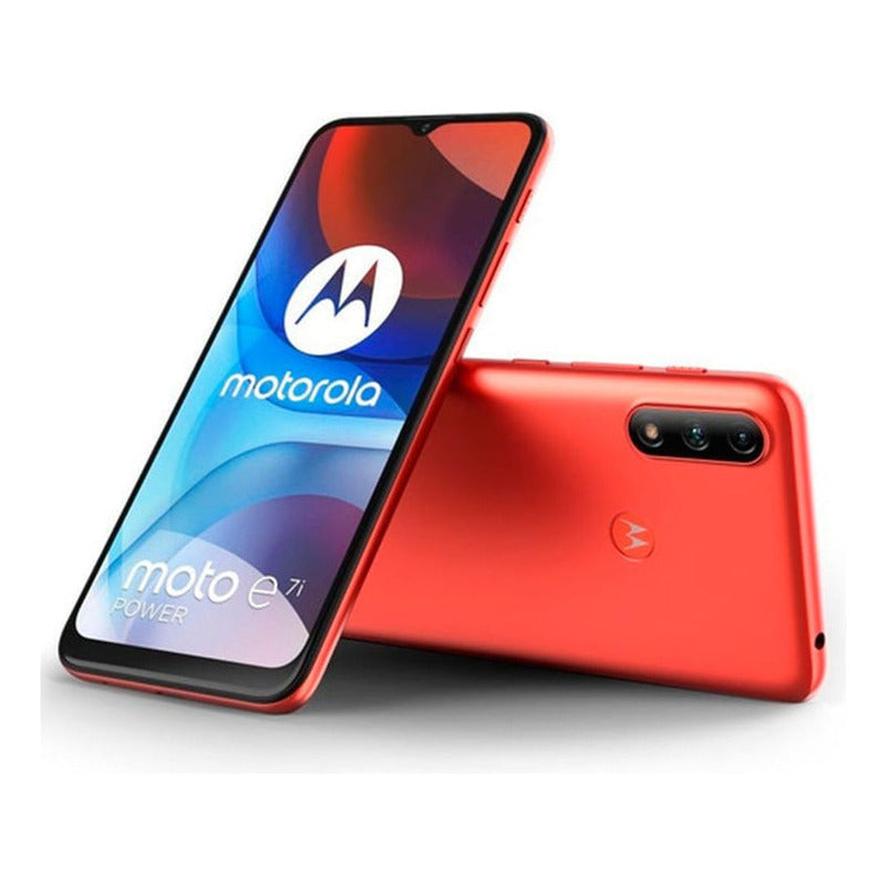 Motorola Moto E7i Power 32 Gb Rojo Azul