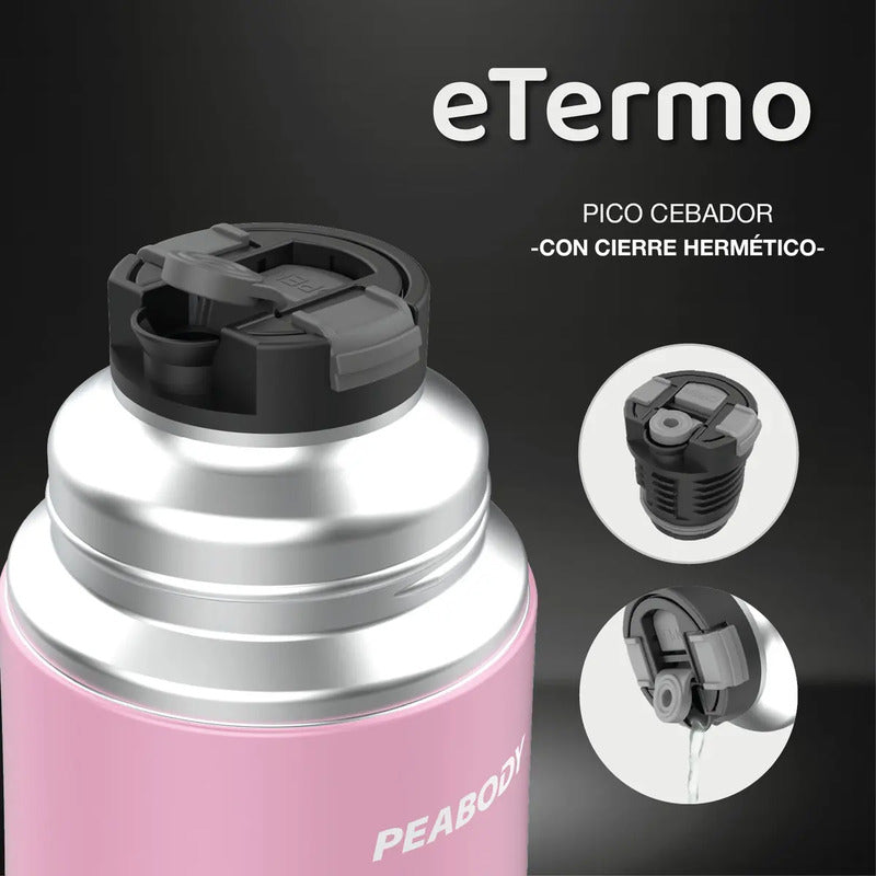Termo Eléctrico Peabody Etermo Pe-et1001p 1 Litro Rosa