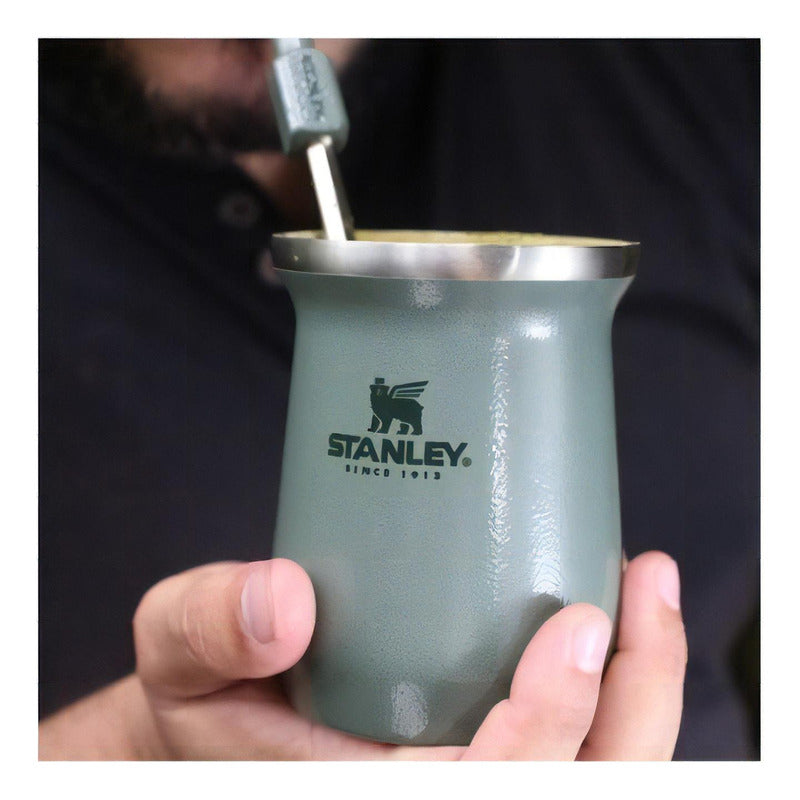 Mate Stanley Acero Inoxidable Termico 236ml Rex Color Verde