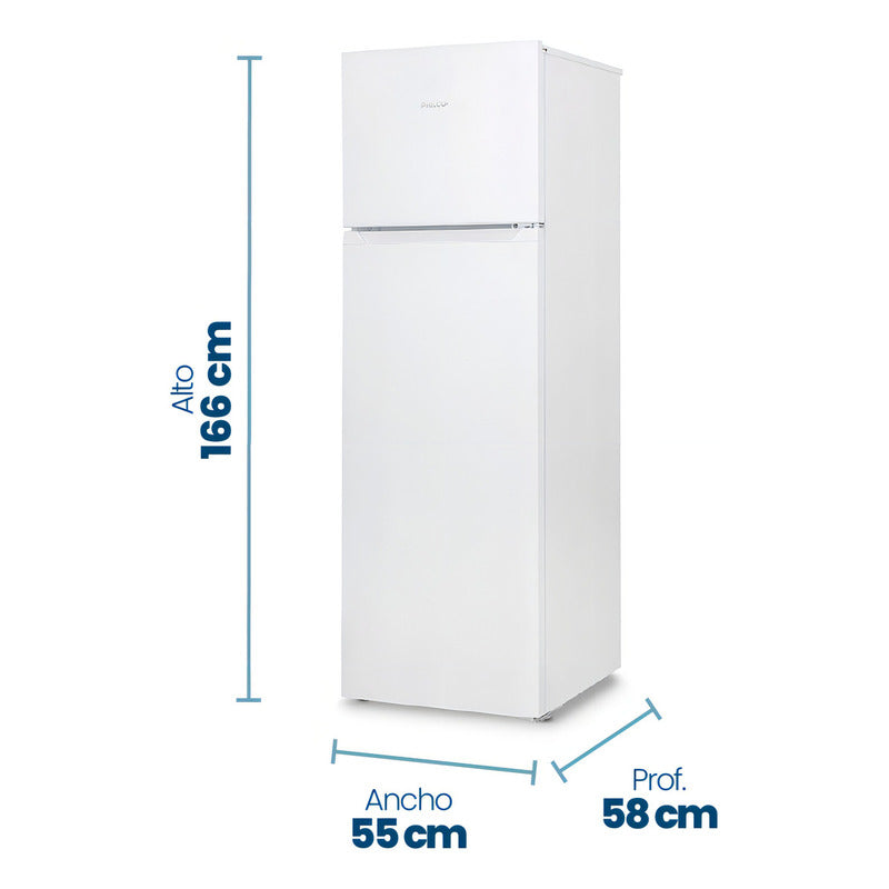 Heladera Con Freezer Philco Phct260 260l Color Blanco