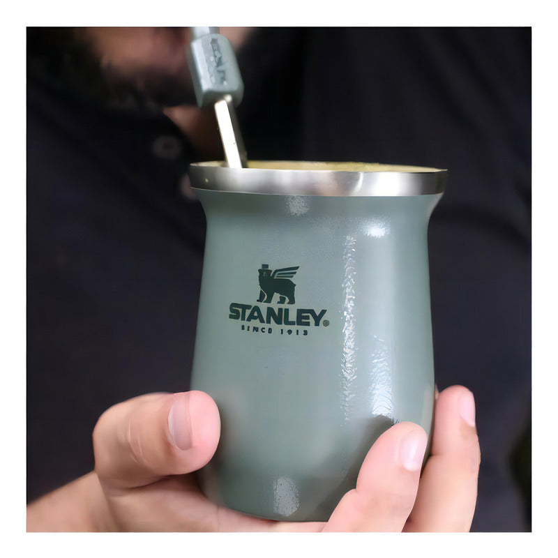 Mate Stanley Acero Inoxidable Térmico 236ml Color Verde