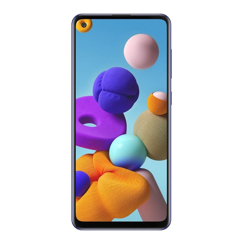 Samsung Libre Galaxy A21s Azul 64gb - Excelente (Reacondicionado)