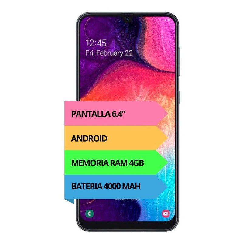 Samsung Galaxy A50 64 Gb Blanco 4 Gb Ram - Excelente (Reacondicionado)