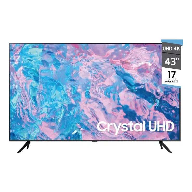 Samsung 43 Uhd 4k Smart Tv Led Negro Cu7000