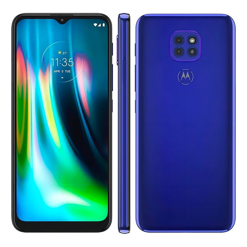 Moto G9 Play 64 Gb Azul Eléctrico 4 Gb Ram - Aceptable (Reacondicionado)