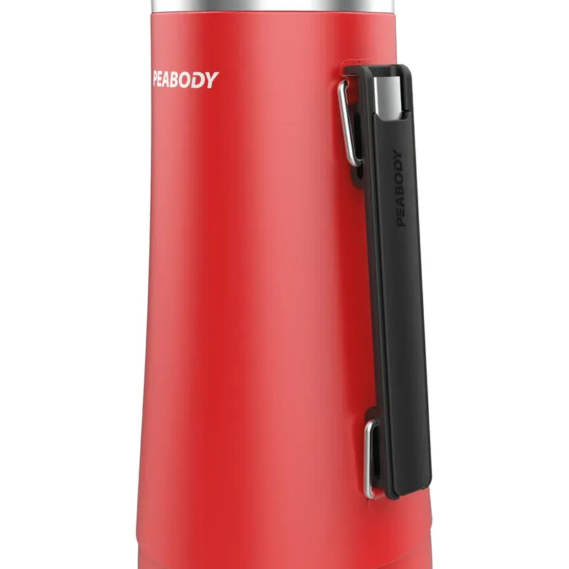 Termo Electrico Peabody Et1001r E-termo 1l Mate Bombilla P2 Color Rojo