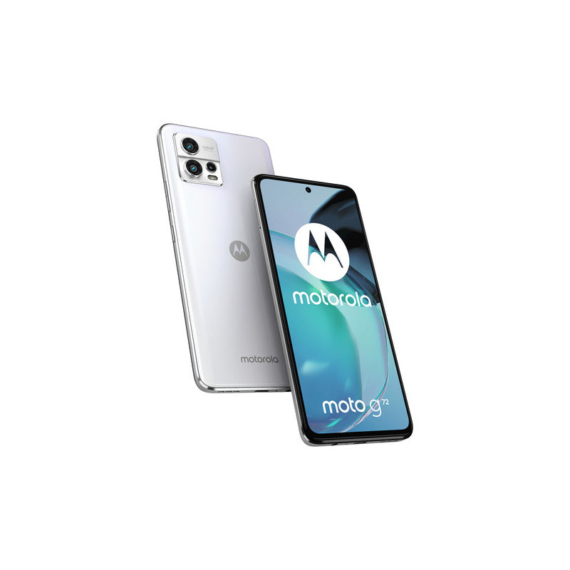 Moto G72 128gb 6gb Ram Blanco - Aceptable (Reacondicionado)