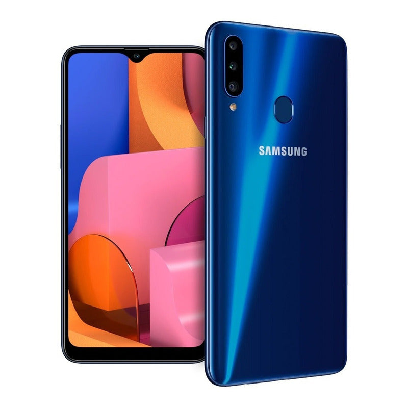 Samsung Galaxy A20s 32 Gb Azul 3 Gb Ram - Bueno (Reacondicionado)