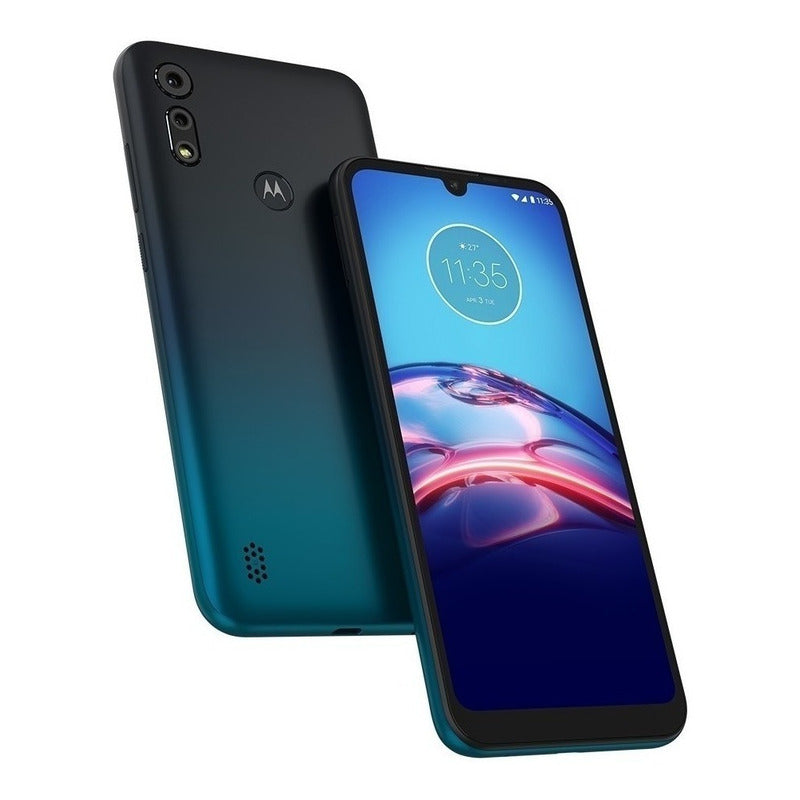 Moto E6s (2020) Dual Sim 32 Gb Azul Arrecife 2 Gb Ram - Excelente (Reacondicionado)