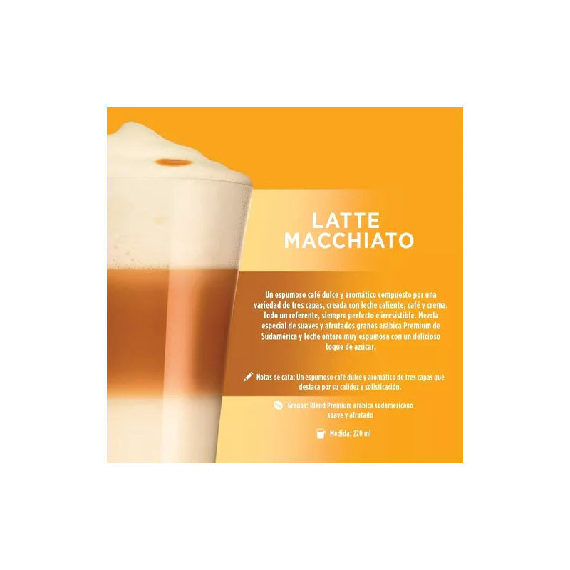 Cápsulas Nescafé Dolce Gusto Latte Macchiato