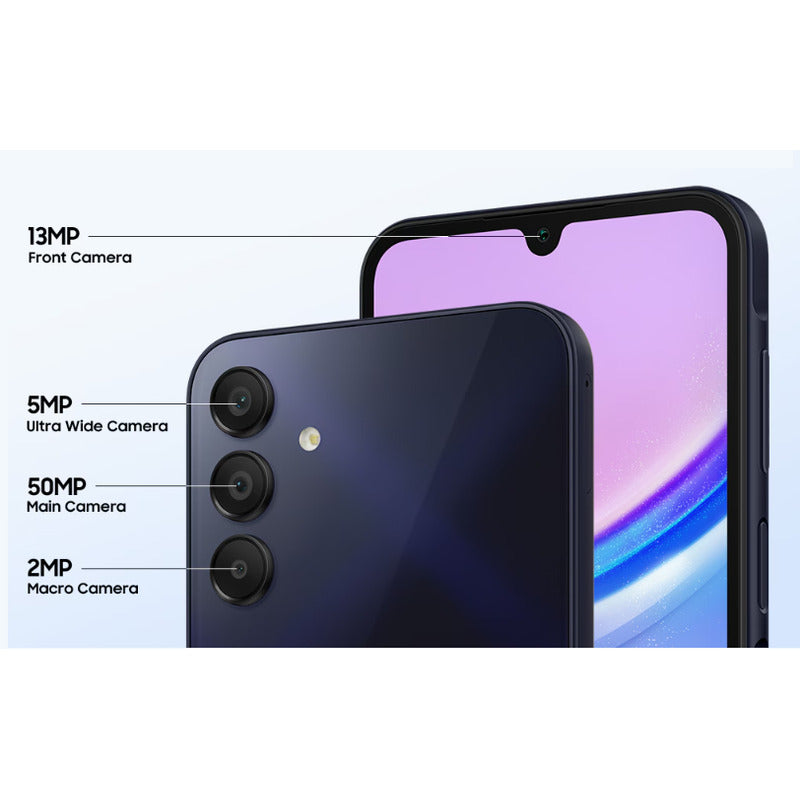 Samsung Galaxy A15 4g 128 Gb Azul Oscuro 4 Gb Ram Azul Oscuro
