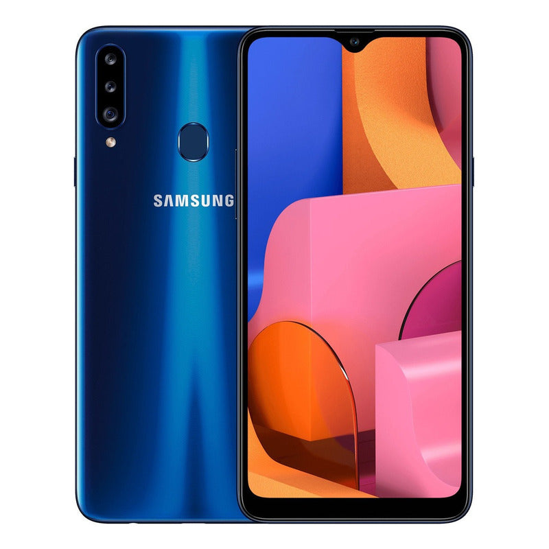 Samsung Galaxy A20s 32 Gb Azul 3 Gb Ram - Bueno (Reacondicionado)