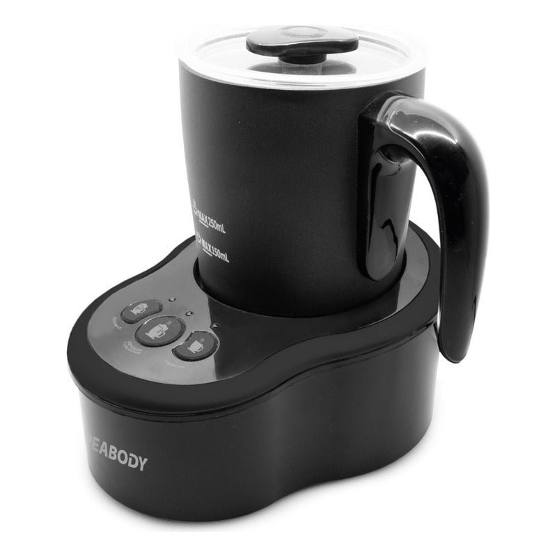 Espumador De Leche Peabody Pe-mf2316 600w 250ml Automático Color Negro