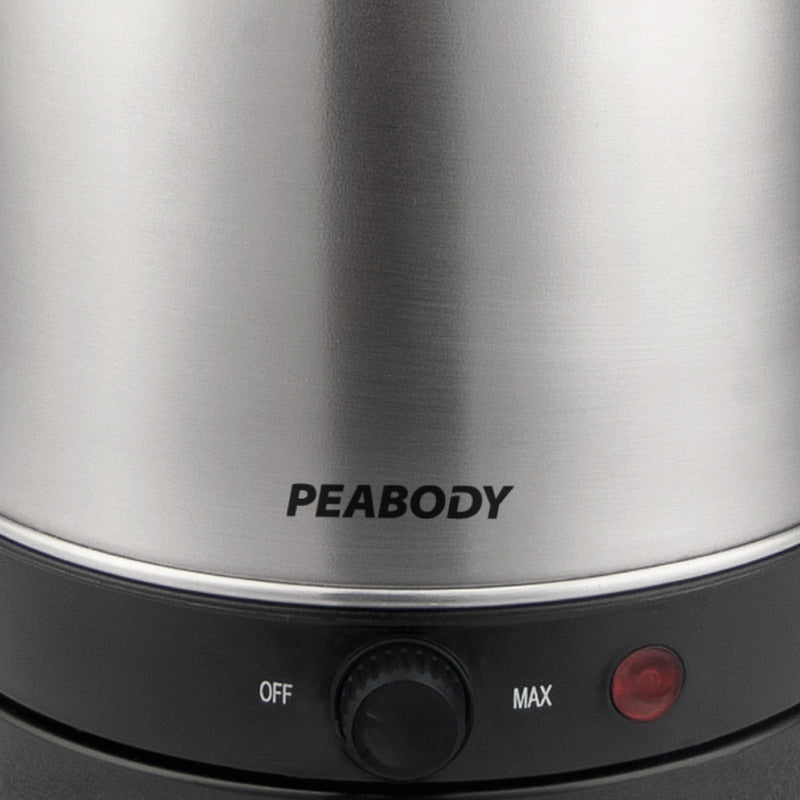 Pava Eléctrica Peabody Pe-k1708 Inox 2200w 1.7l P2 Color Plateado