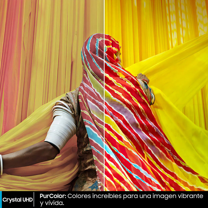 Smart Tv De 50 Samsung Crystal Uhd Un50cu7000gczb Led 4k Negro