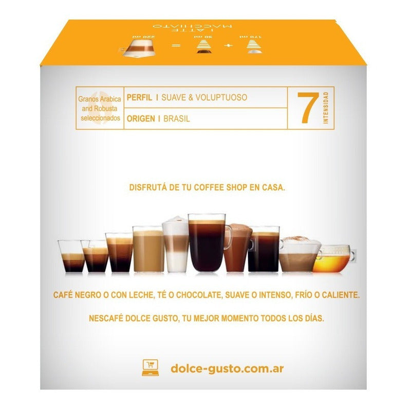 Cápsulas Nescafé Dolce Gusto Latte Macchiato