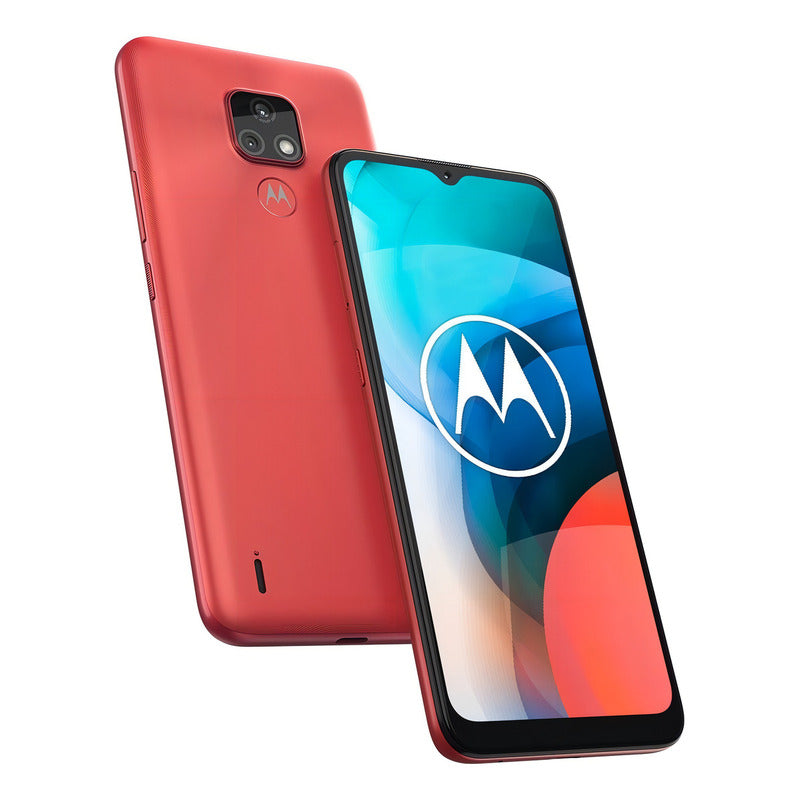 Motorola E7 Rosa Coral 32gb 2gb - Excelente (Reacondicionado)
