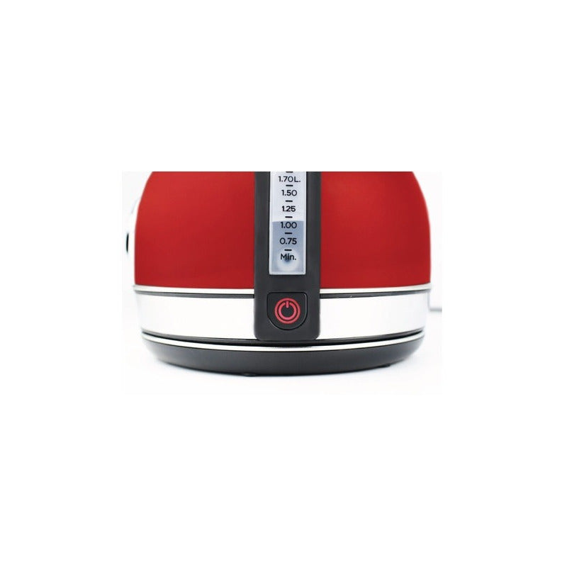 Pava Eléctrica Peabody 8214 Pe-kv8214 Roja 1.7l