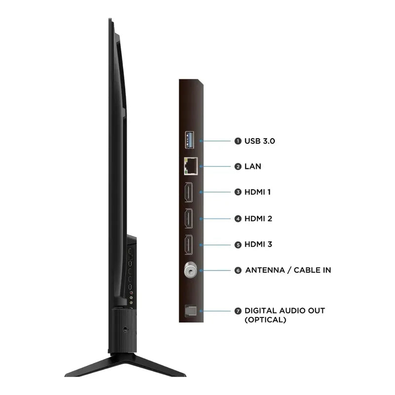 Smart Tv Led Tcl 65v6c Uhd Google Tv-rv