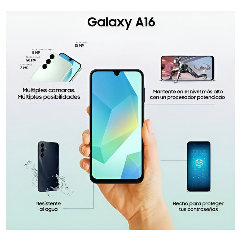 Samsung Galaxy A16 4g 128gb 4 Gb Ram Negro