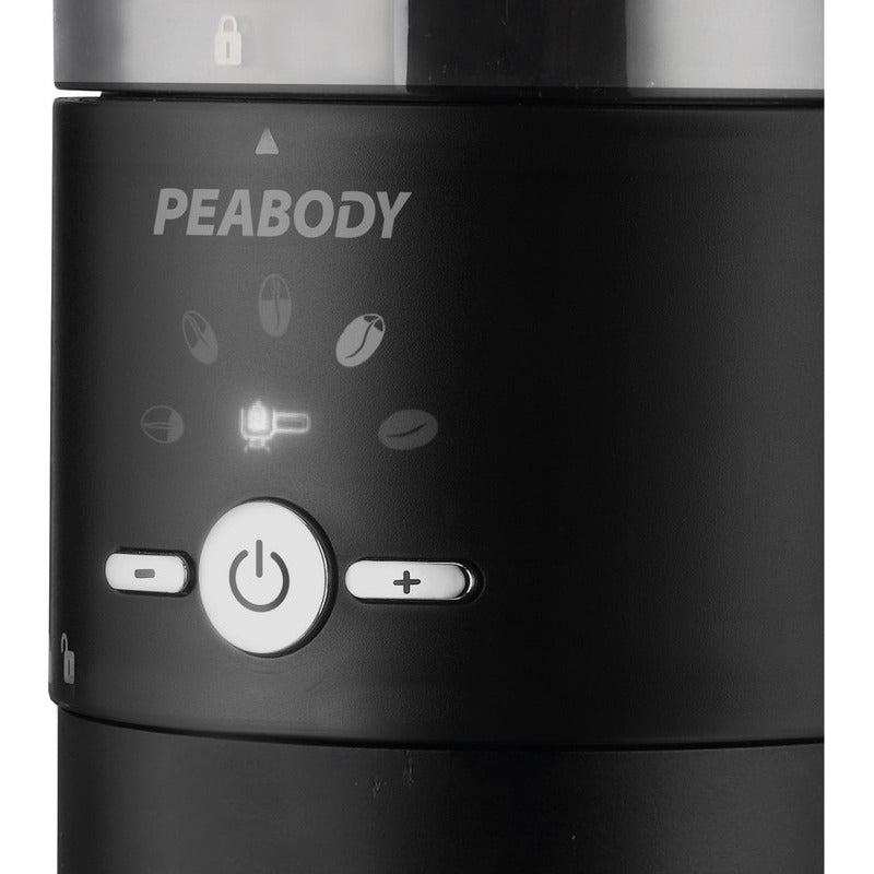 Molinillo Café Peabody Pe-mc9400 150w Molienda Regulable Color Negro