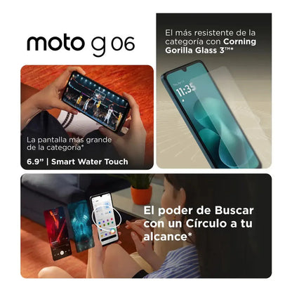Teléfono Inteligente Motorola Moto G06 Verde