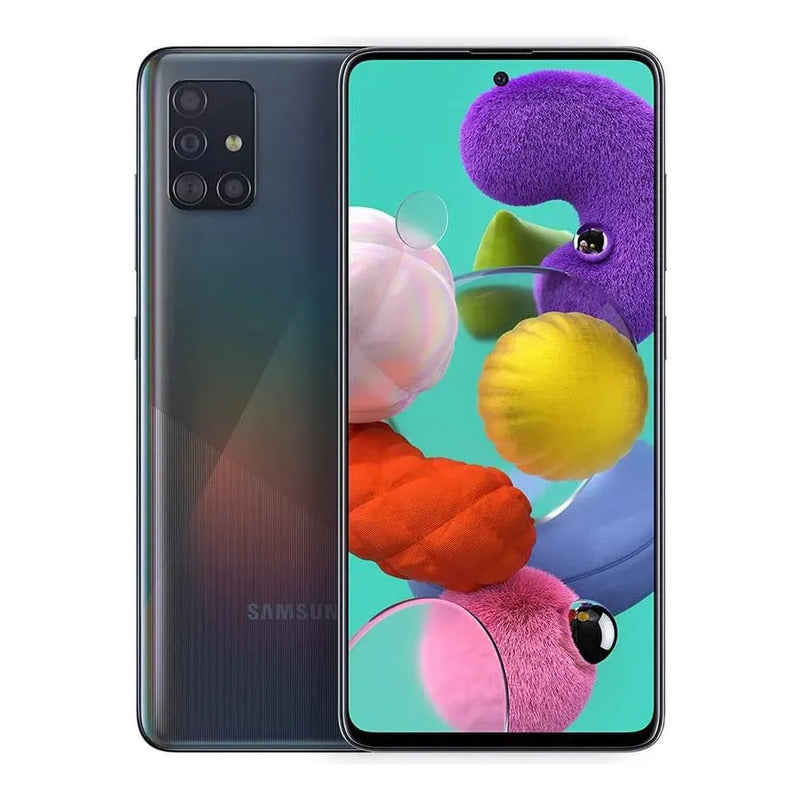 Samsung Galaxy A51 128 Gb 4 Gb Libre Negro Color Black - Excelente (Reacondicionado) Prism Crush Black
