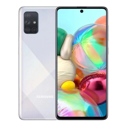 Samsung Libre Galaxy A71 128gb 6gb Ram Color Silver - Excelente (Reacondicionado)