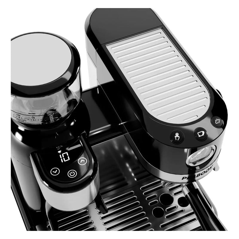Cafetera Peabody Pe-ce5010n 19 Bar Con Molinillo Color Negro