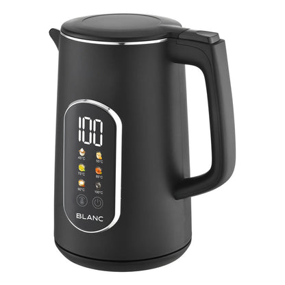 Pava Eléctrica Blanc Pantalla Digital Táctil 1.7l Bpdn17 Negro