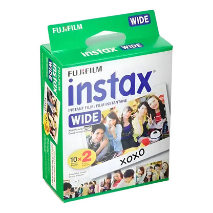 Rollo Film Fujifilm Instax Wide Pack 20 Fotos Blanco Blanco