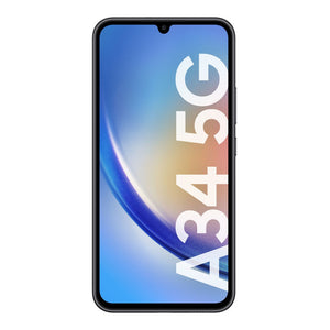 Celular Galaxy A34 5g 256gb Graphite 8gb Ram Color Negro - Excelente (Reacondicionado)