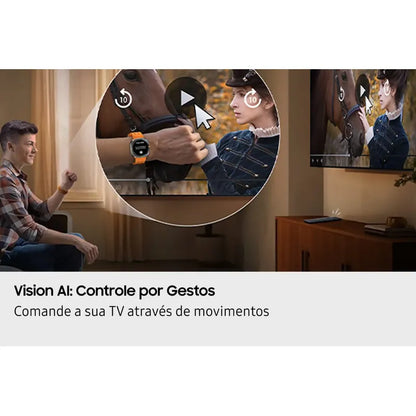 Televisor Inteligente Qled 4k Vision Ai 85  Q7f 2025 Negro Samsung Bivolt