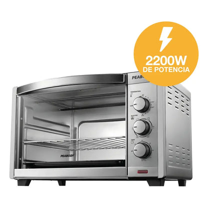 Horno Eléctrico Convector Peabody Pe-he55s 54 L 2200 W Silver
