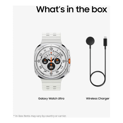 Smartwatch Samsung Galaxy Watch Ultra 47 Mm Con Lte, Carcasa De Titanio Y Gps - Excelente (Reacondicionado) Blanco Titanio Marine Blanco