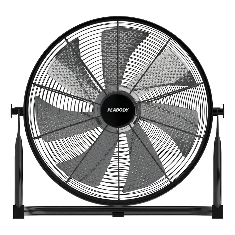 Ventilador Turbo A Bateria Peabody Pe-vtb1630n 24v Con 7 Asp 40.64 Cm Negro 7