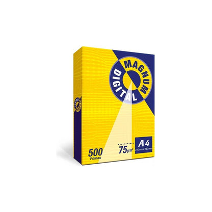 Resma Report A4 De 500 Hojas De 75 G Color Blanco 5 Unidades Por Kit