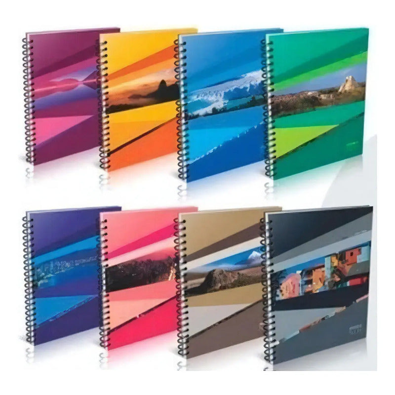 Cuaderno Universitario A4 America Terra Pq X 10 Rayado C/esp Varios