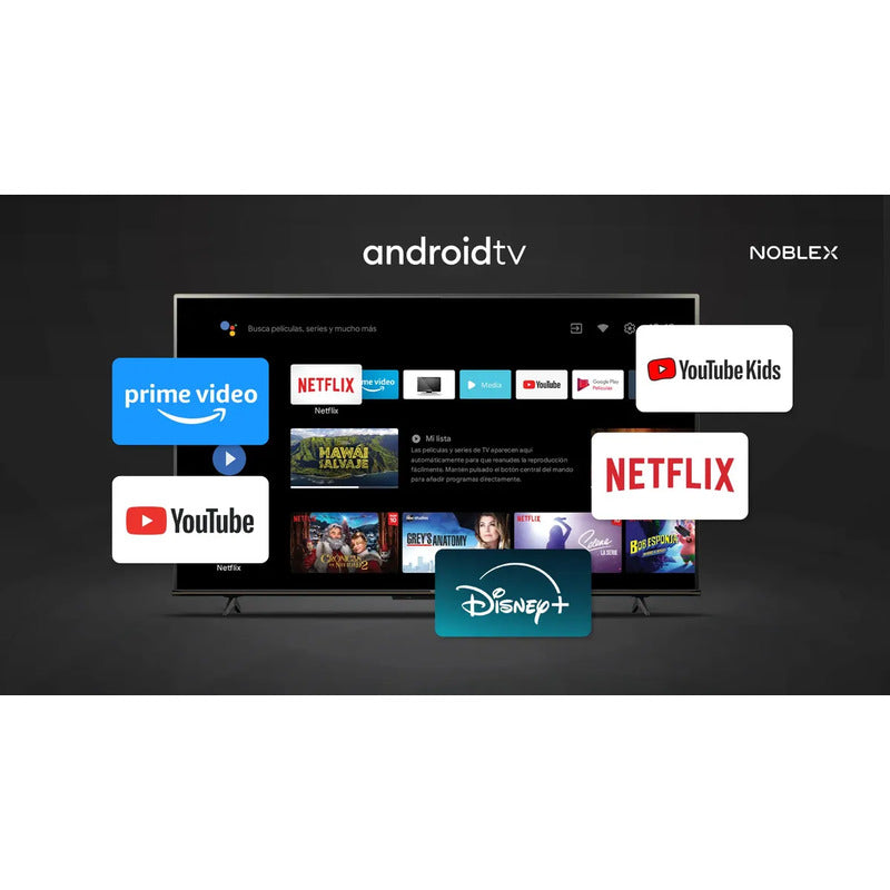 Smart Tv 58 Noblex Android Tv Db58x7580 4k Uhd