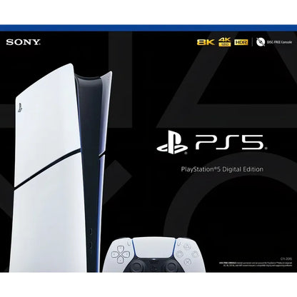 Playstation 5 Slim Edición Digital 1tb Blanco