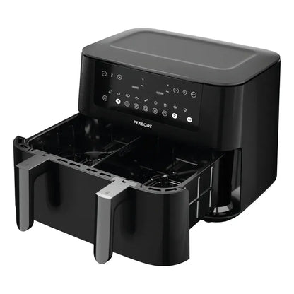Freidora De Aire Peabody Regulable Xl 9lts Pe-afdb910n Negro Negro