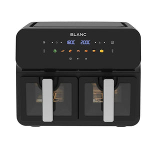 Freidora De Aire Doble Blanc Digital 9l 1700w Bfnd9 9 Litros Negro