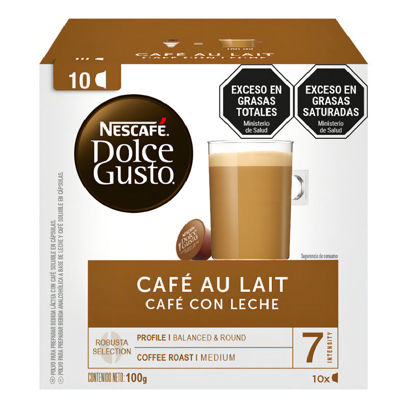 Nescafé Dolce Gusto Dolce Gusto Au Lait 10 Capsulas