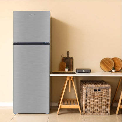 Heladera Con Freezer Philco Top Mount Phct320 Color Acero Inoxidable Con Capacidad De 320l