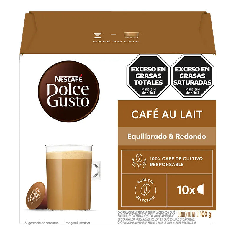 Nescafé Dolce Gusto Dolce Gusto Au Lait 10 Capsulas